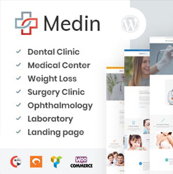 WordPress Theme, Medical Center
