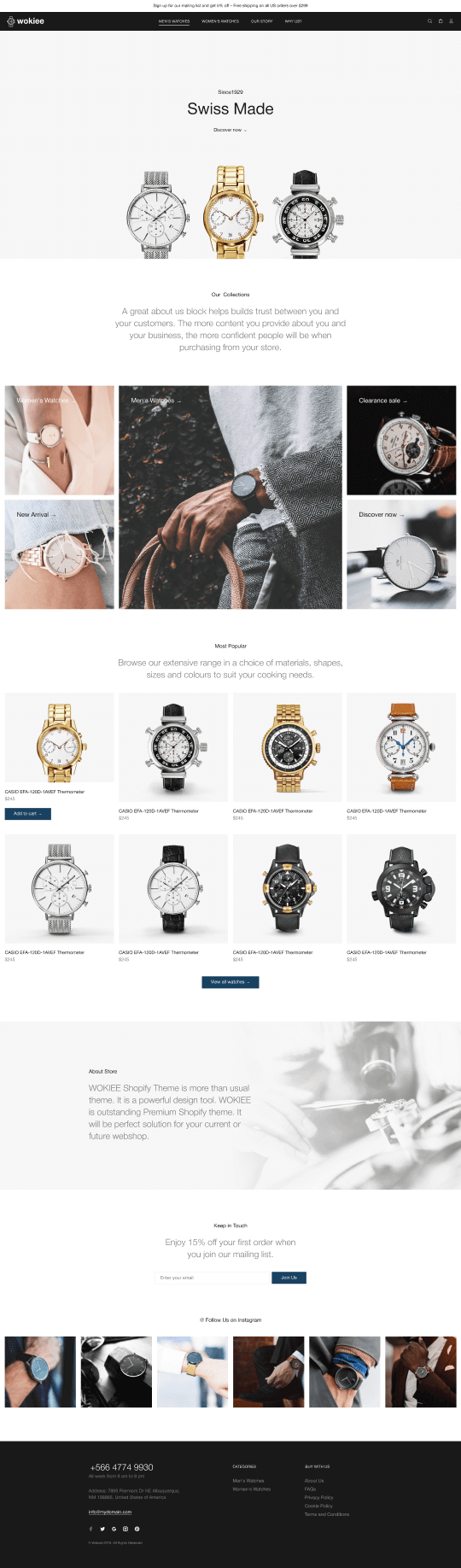 Watches Shop